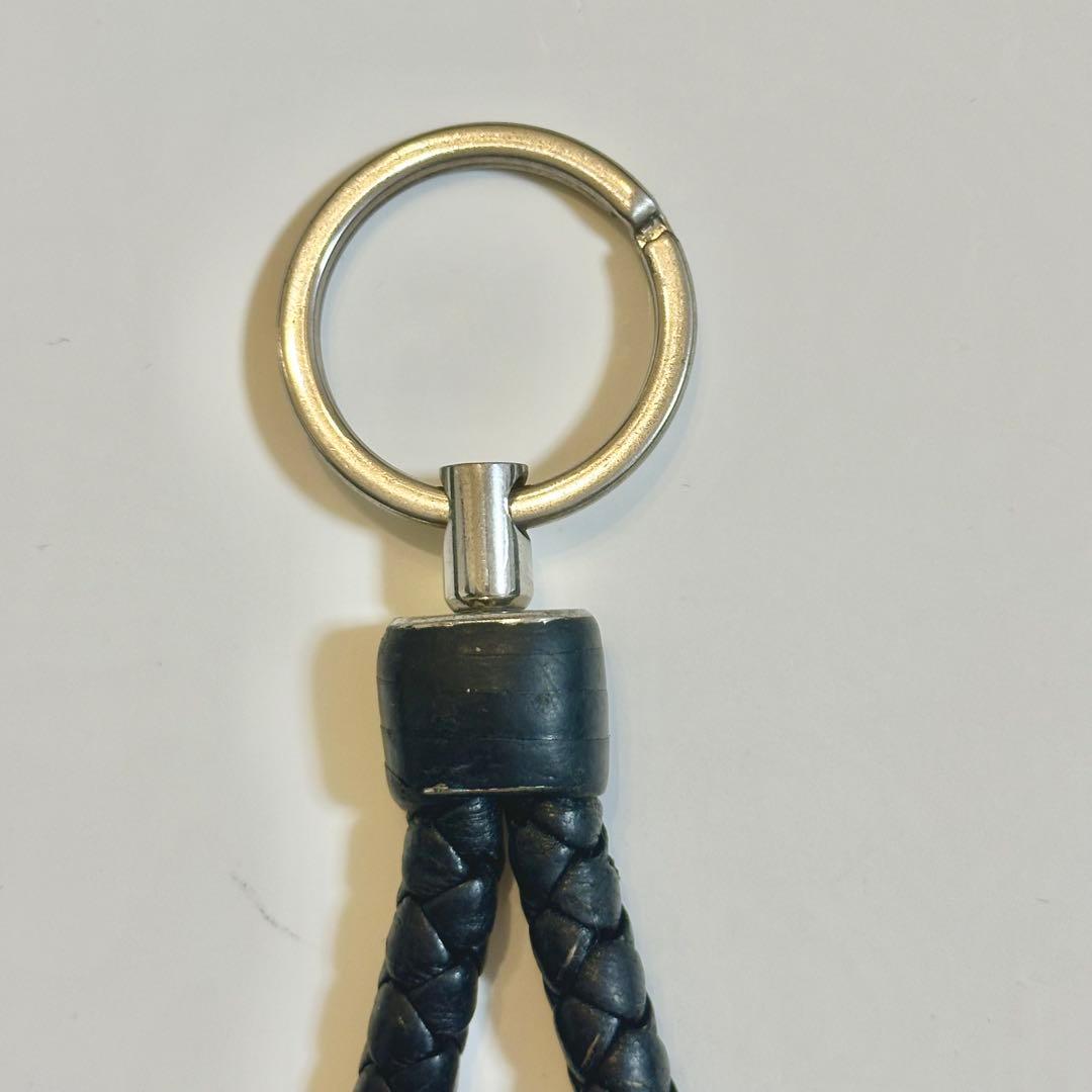 値下げ❗️Bottega Veneta ブラック キーホルダー