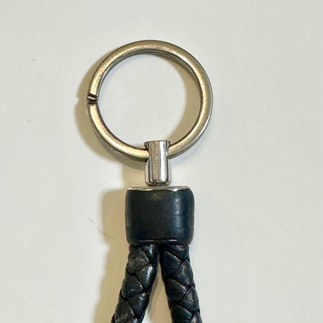 値下げ❗️Bottega Veneta ブラック キーホルダー