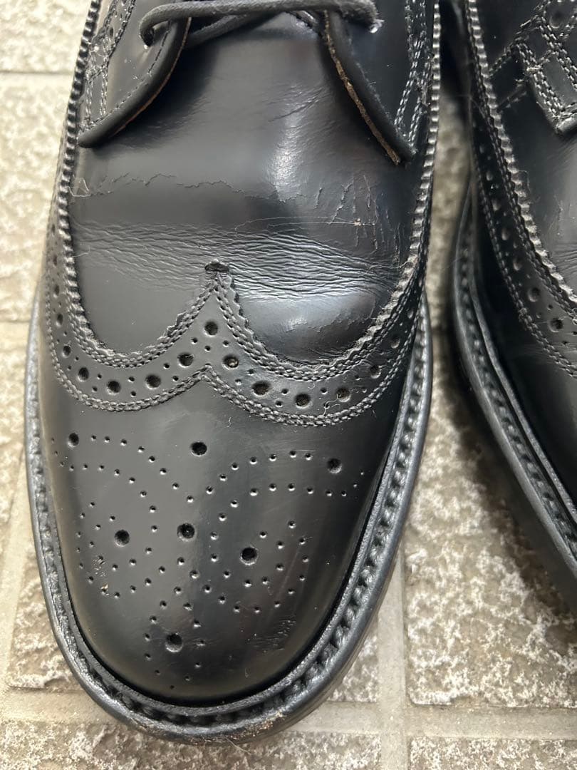 ⭐︎ リーガル ウイングチップ ビジネスシューズ 黒 25.5cm ⭐︎