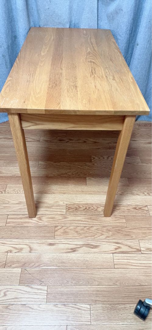 無印良品/MUJI オーク材 110cm デスク 引出付き