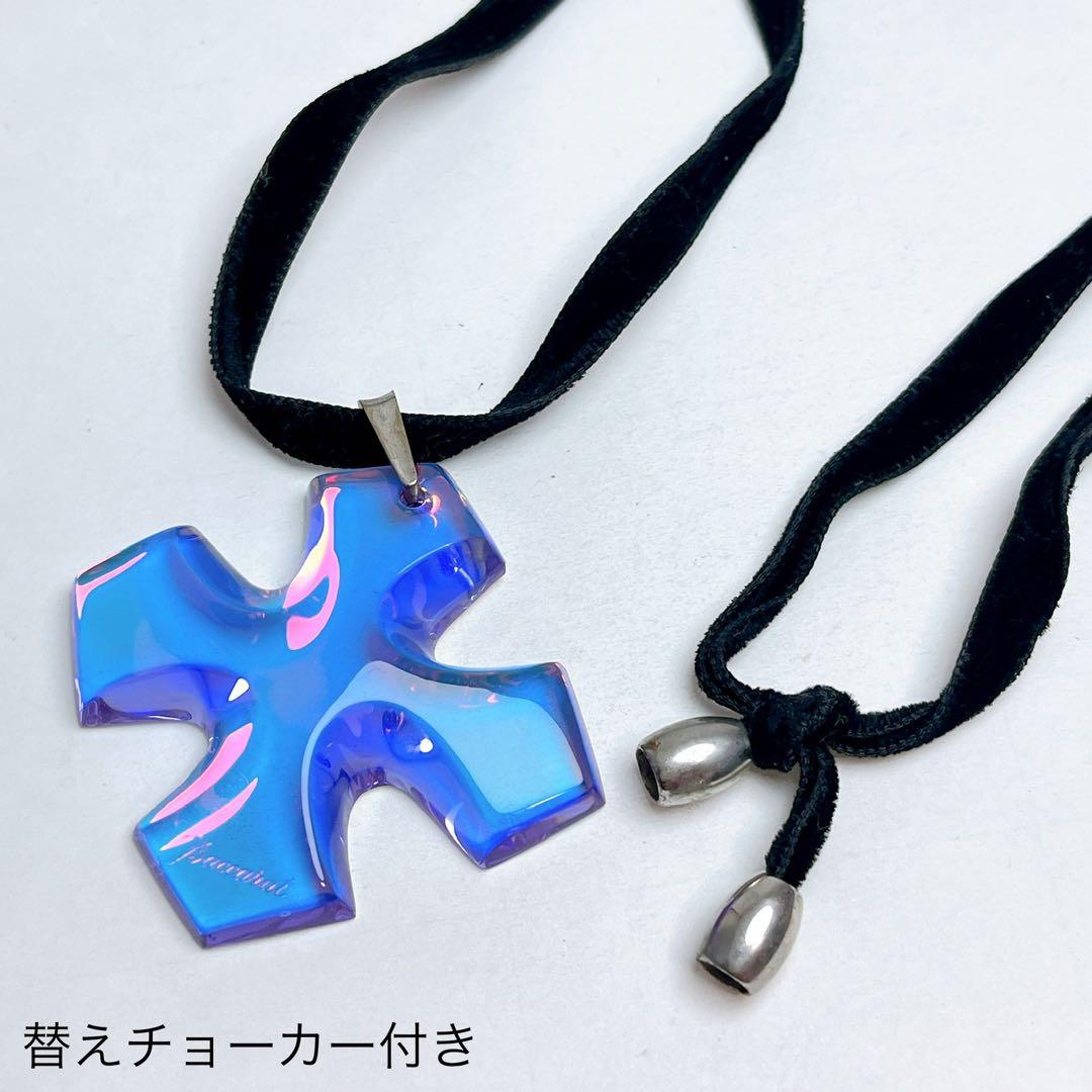 バカラ　オクシタン　イリゼ　ラージクロス　ネックレス　925
