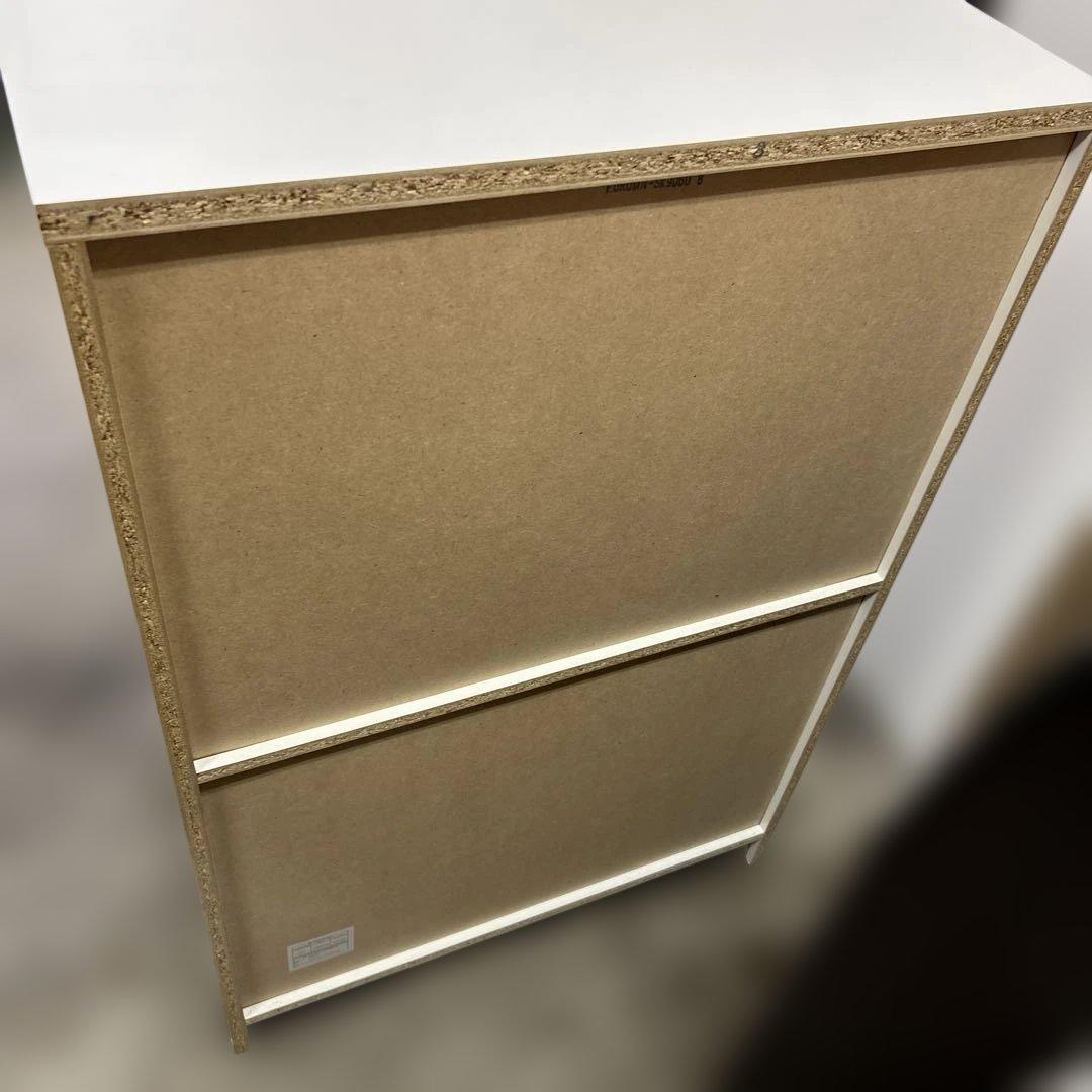 ★たのメル便無料★ニトリ 食器棚 キャビネット フォルムN 白