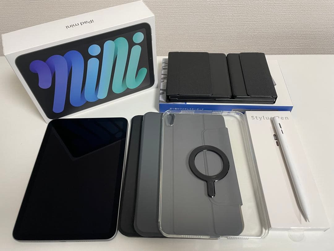 【ほぼ未使用】iPad mini A17Pro スペースグレー 128GBセット