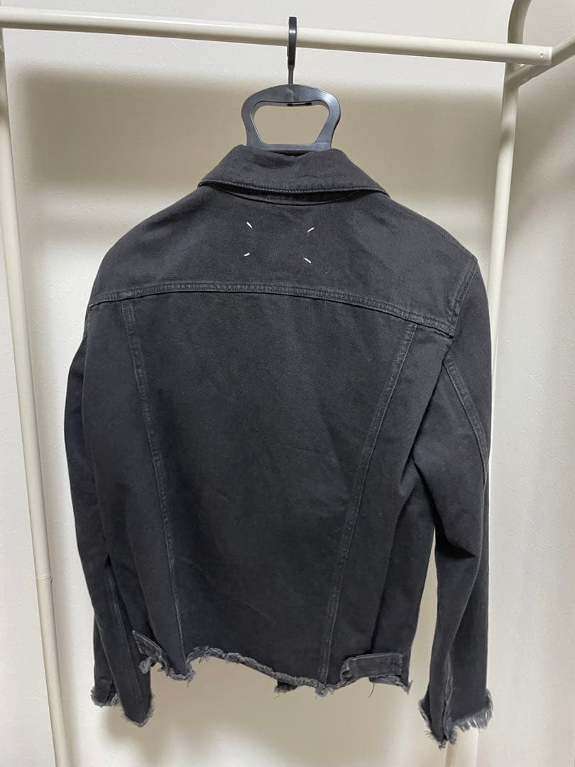 Mason Margielaブラックデニムジャケット サイズ44