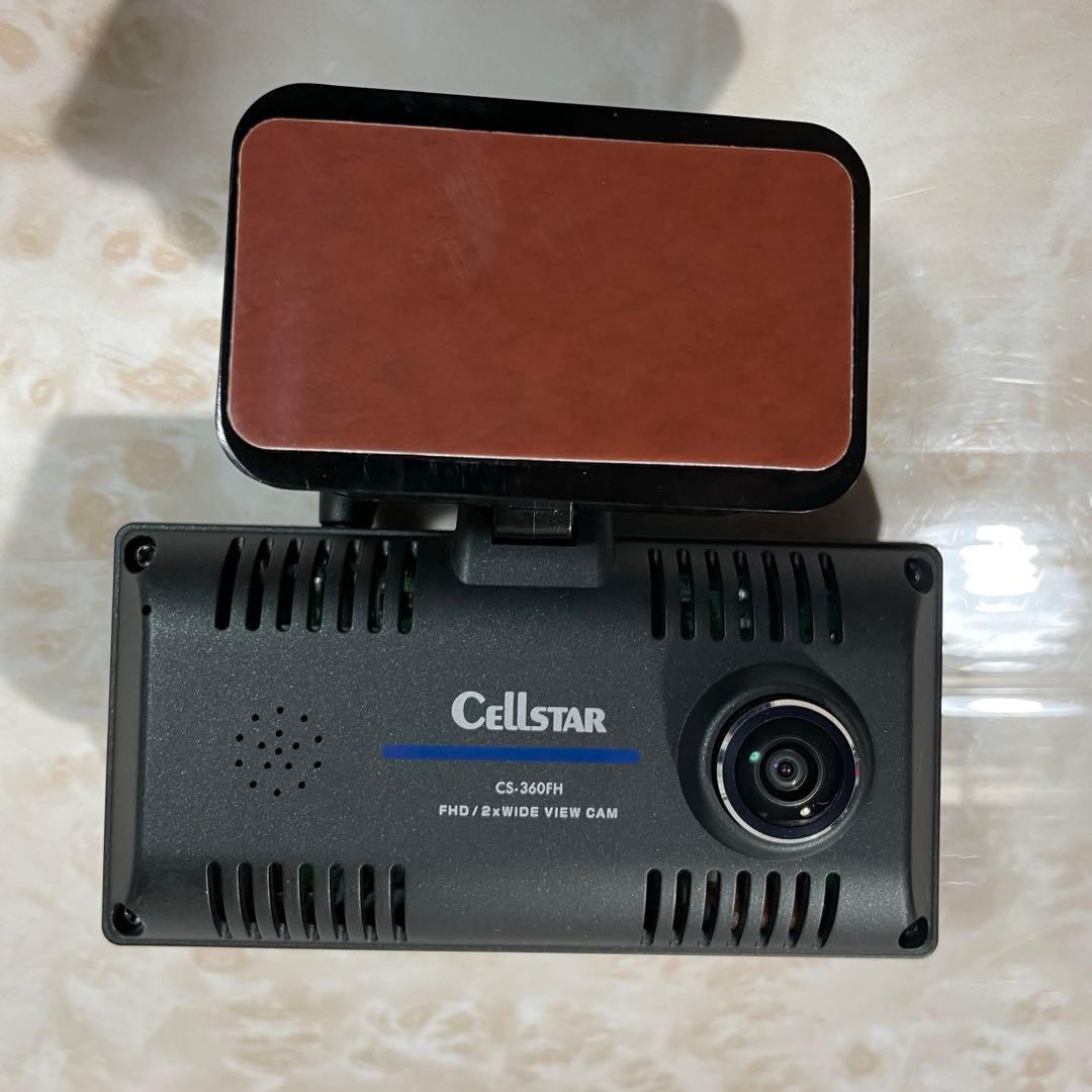 セルスター 360°録画ドライブレコーダー　CS-360FH