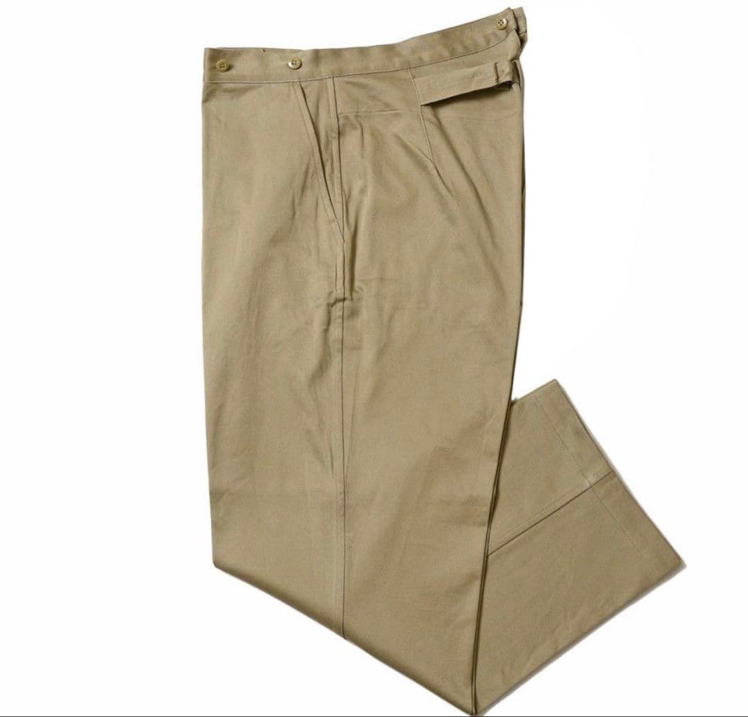 COMOLI コットンチノオーバーパンツ 2