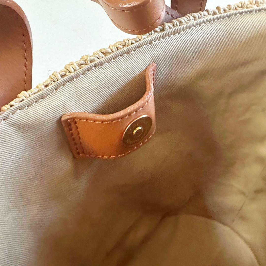 極美品✨ヴィオラドーロ かごバッグ VIOLAd'ORO MIRO ミロ 本革