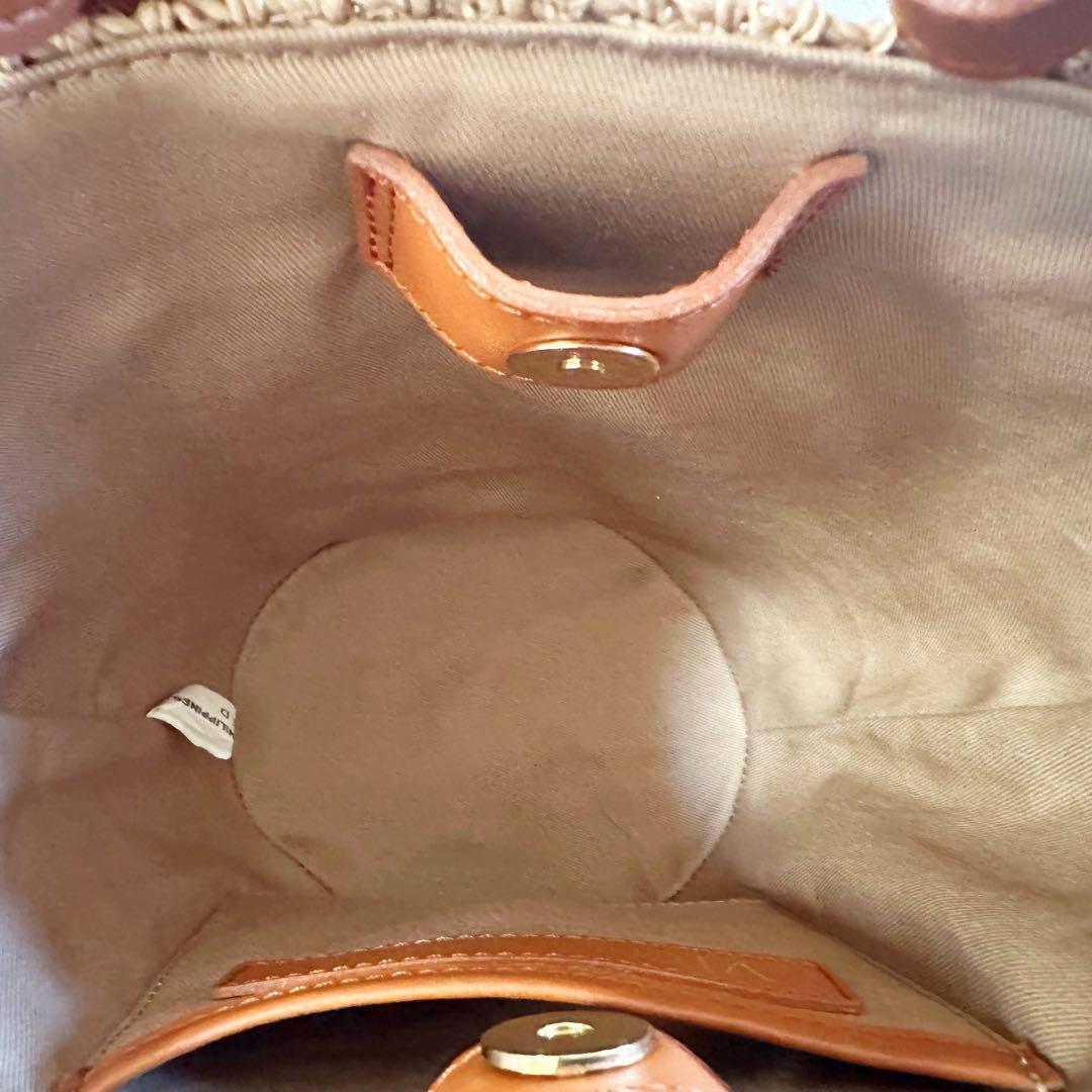 極美品✨ヴィオラドーロ かごバッグ VIOLAd'ORO MIRO ミロ 本革