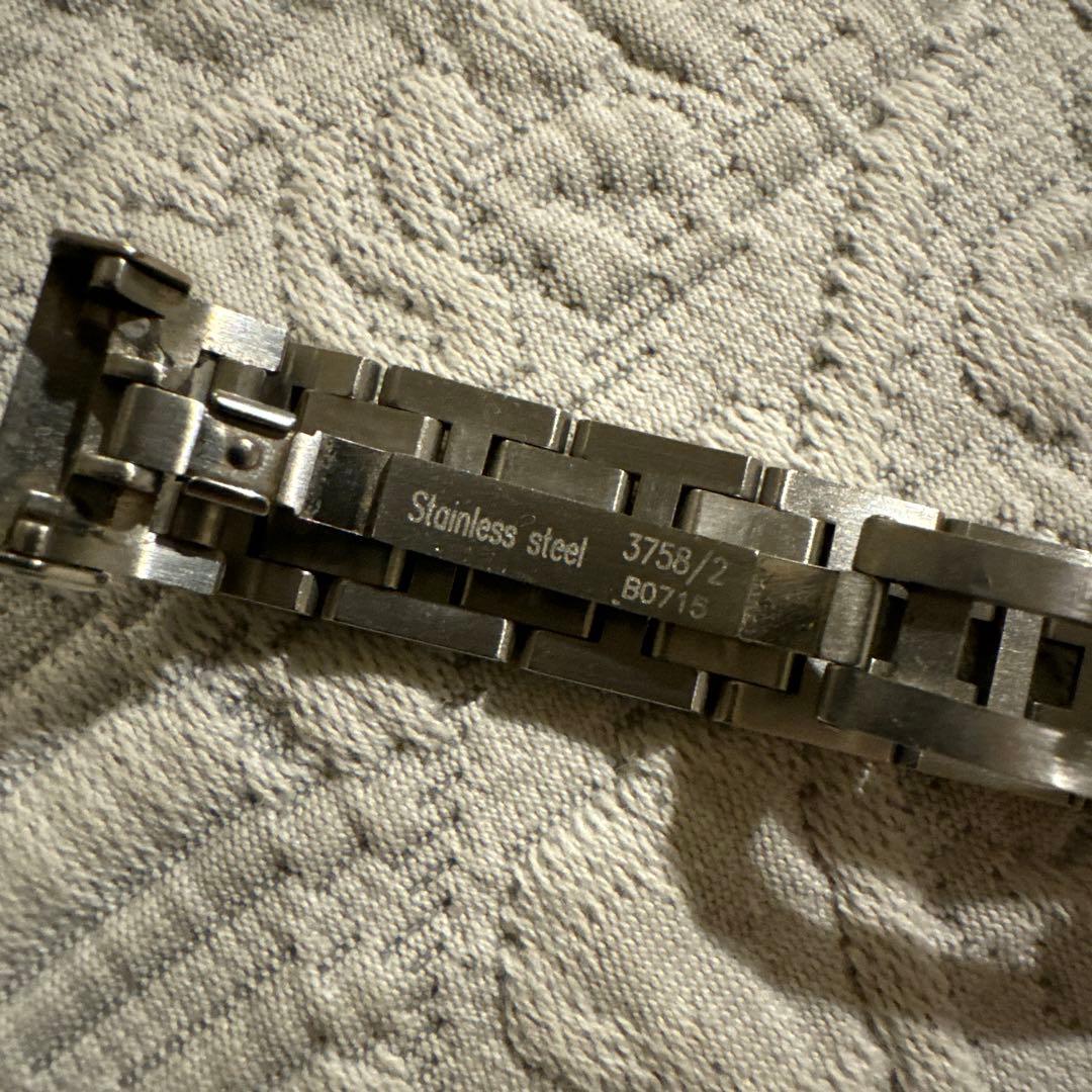 HERMES 時計 ステンレススチール 白　クリッパー　エルメス