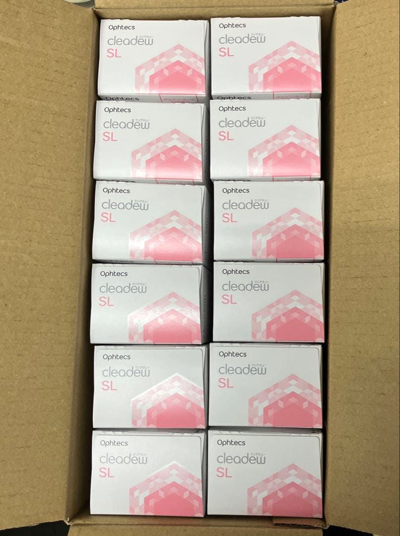 レンズケース無し　オフテクスクリアデューSL×オルソケラトロジー用12箱
