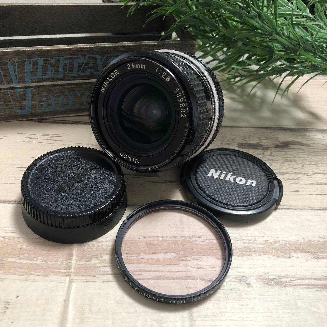 Nikon NIKKOR AI 24mm F2.8 広角レンズ