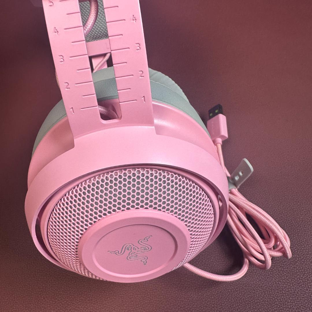 美品】Razer KRAKEN QUARTZ PINK KITTY ハローキティ