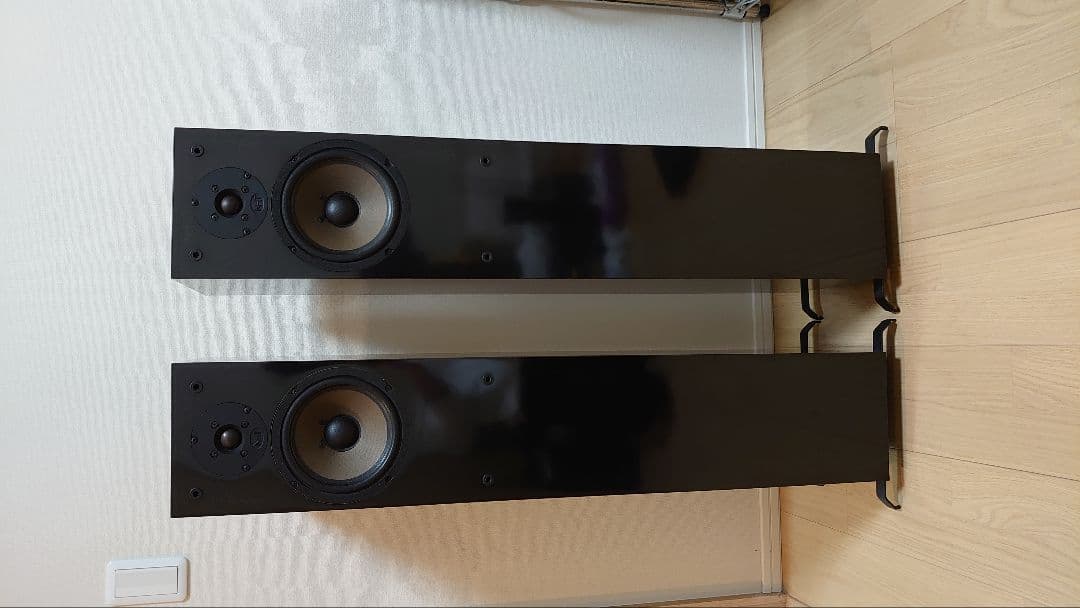 NHT SuperTwo トールボーイスピーカー ブラック ペア　逸品