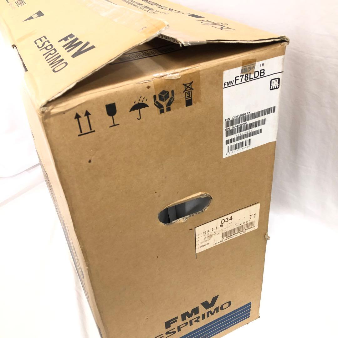 富士通 デスクトップパソコン FMV ESPRIMO FMVF78LDB 新品