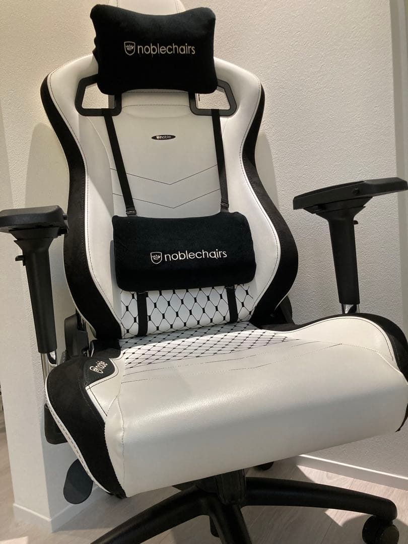 デスクチェア noble chairs epic white