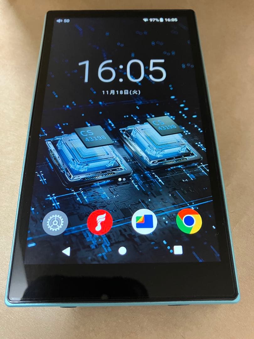 ほぼ新品FiiO JM21 デジタルオーディオプレーヤー +純正合皮ケース