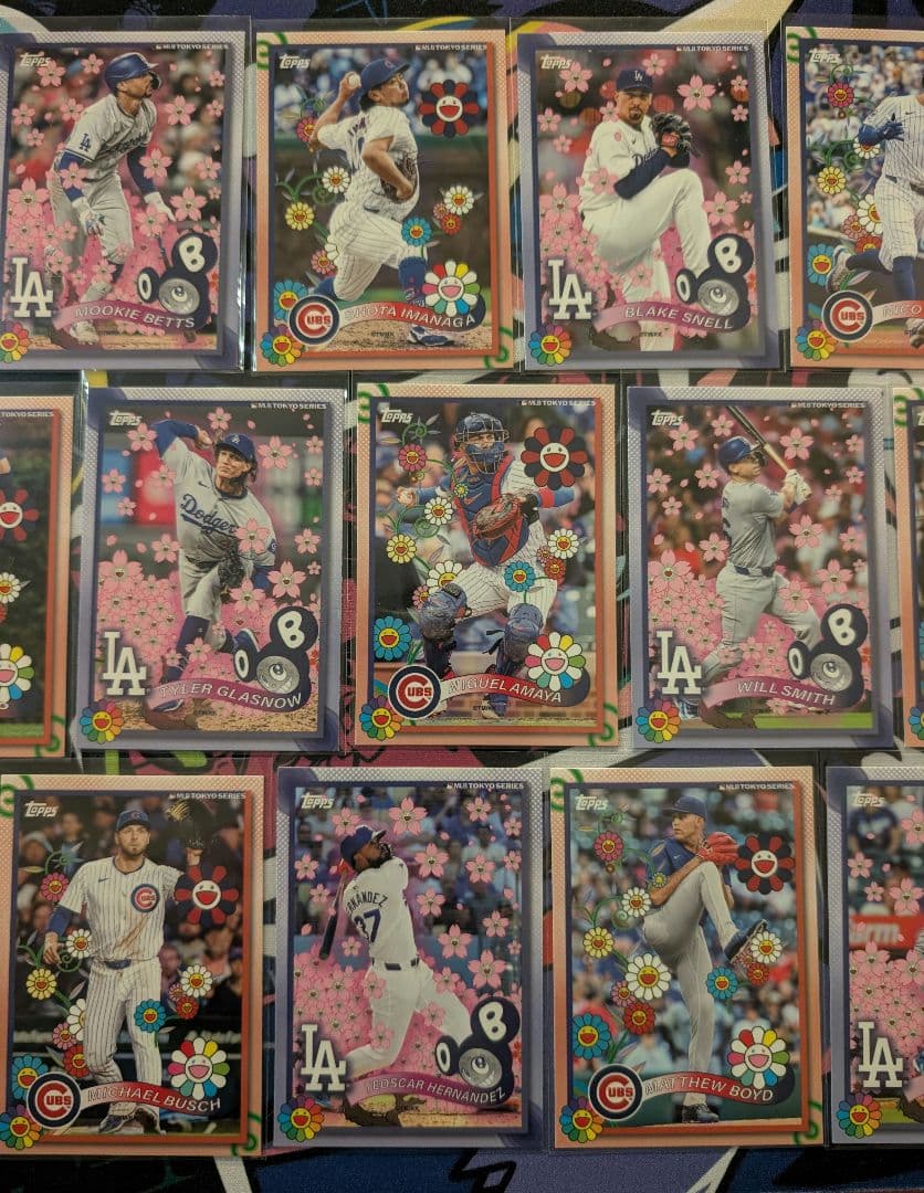 東京シリーズ　村上隆　Topps 　トレカ23枚セット