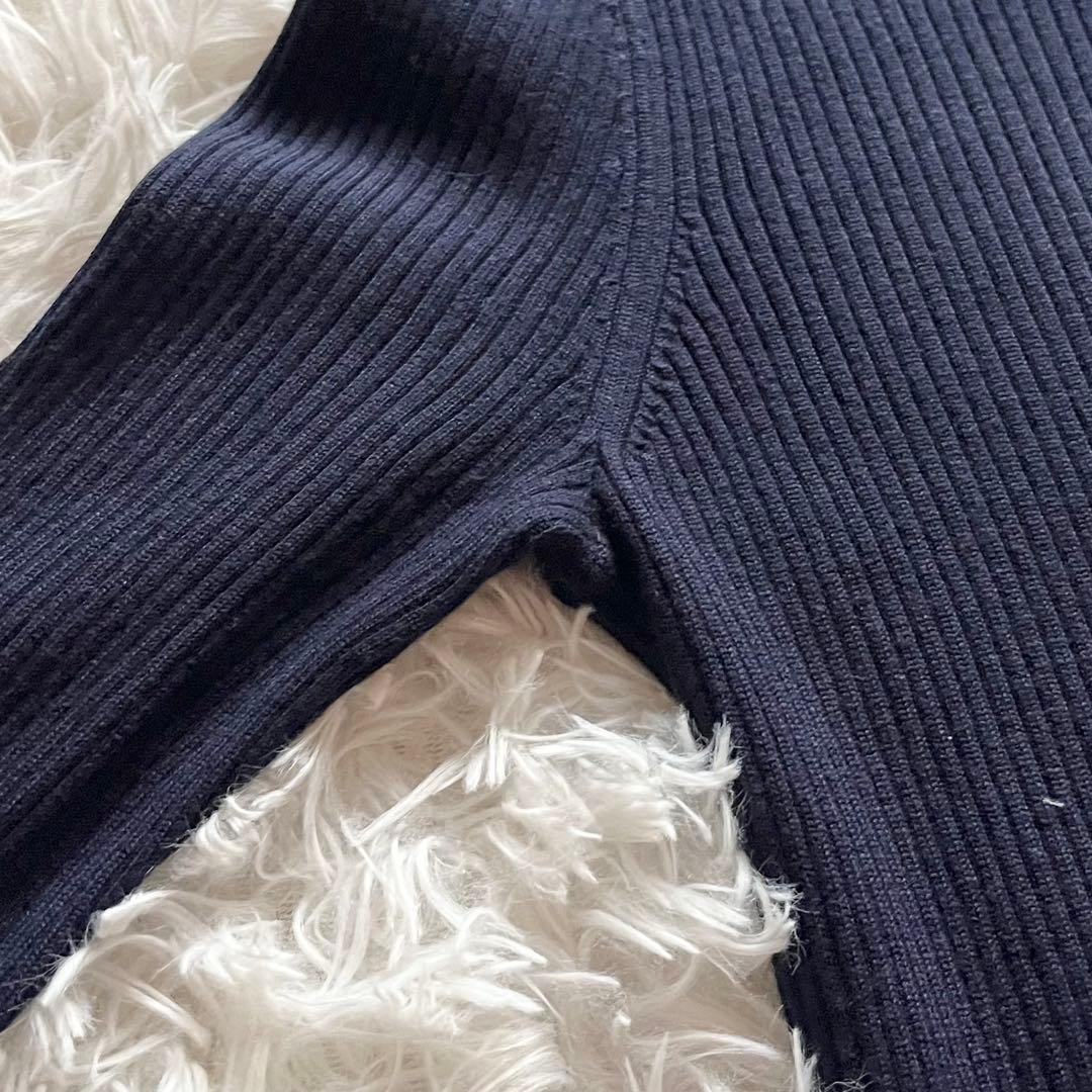 極美品✨ ポロラルフローレン メリノウール タートルネック ドレス QRコード