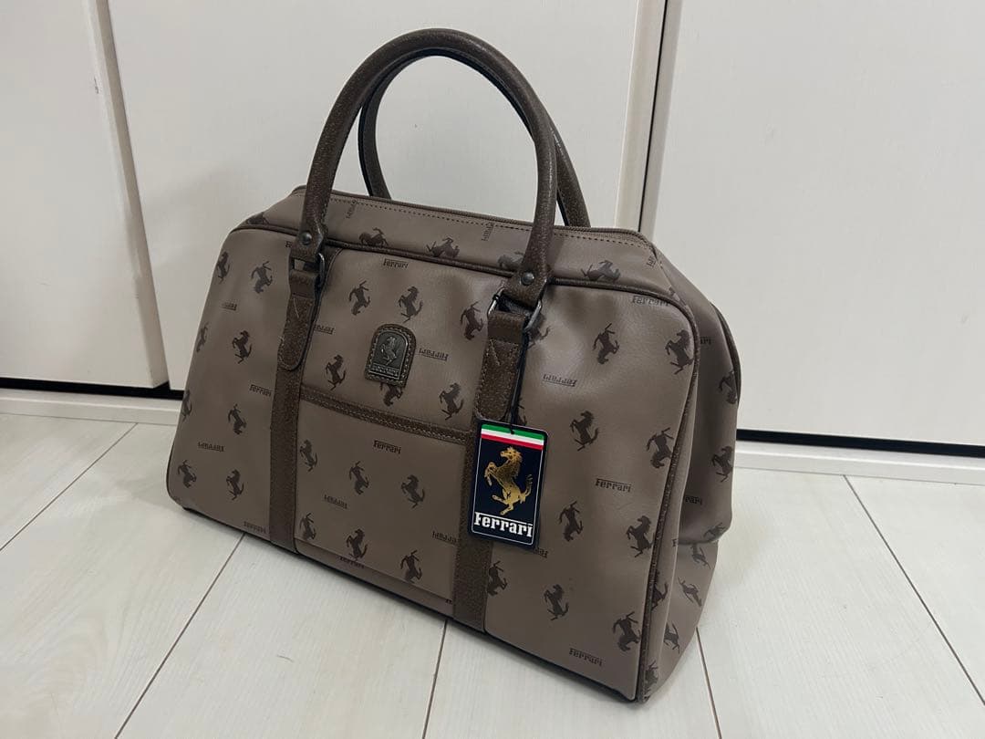 希少 未使用 新品 タグ付き フェラーリ Ferrari ハンドバッグ