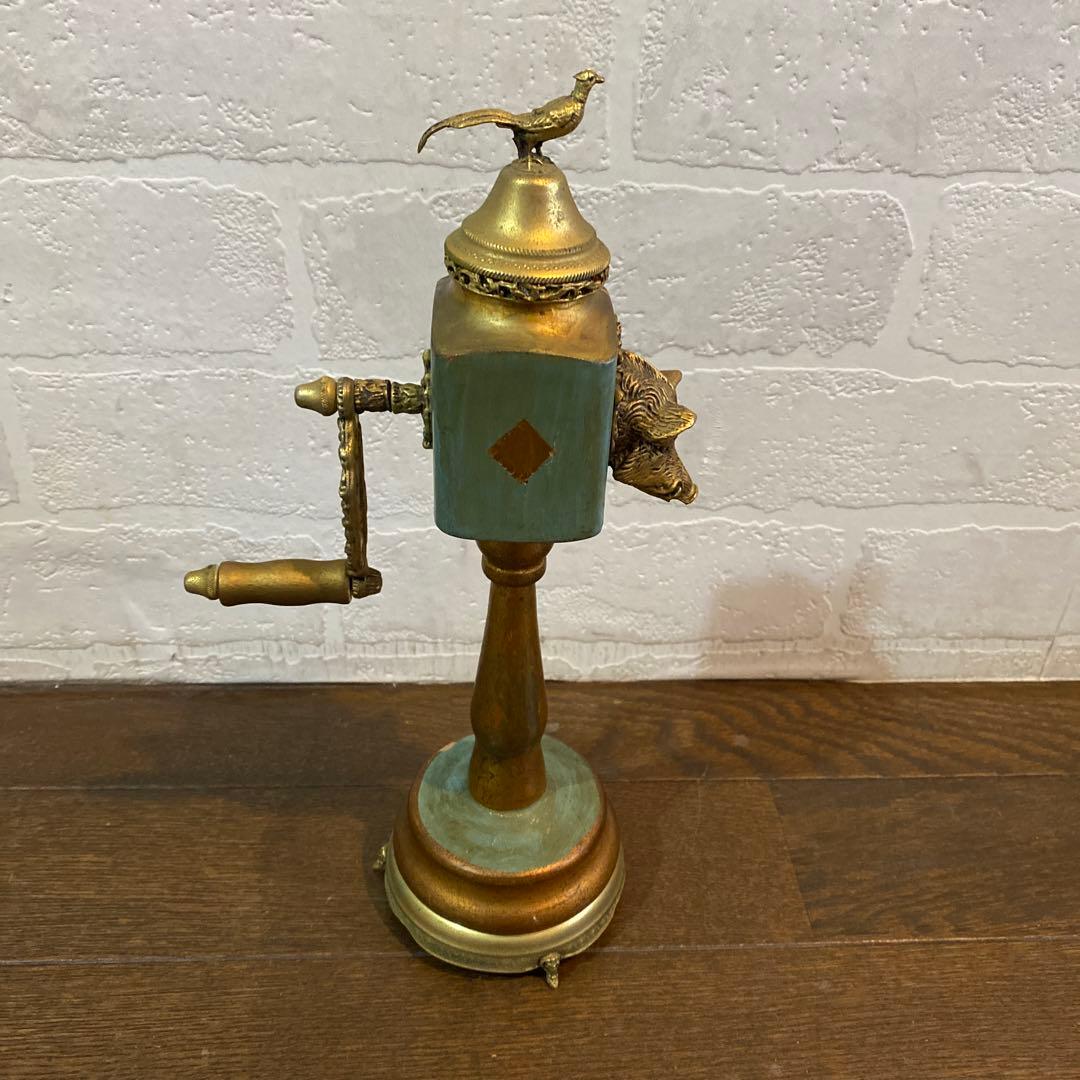 希少1900年Reugeペッパーミル・オルゴール　オブジェ