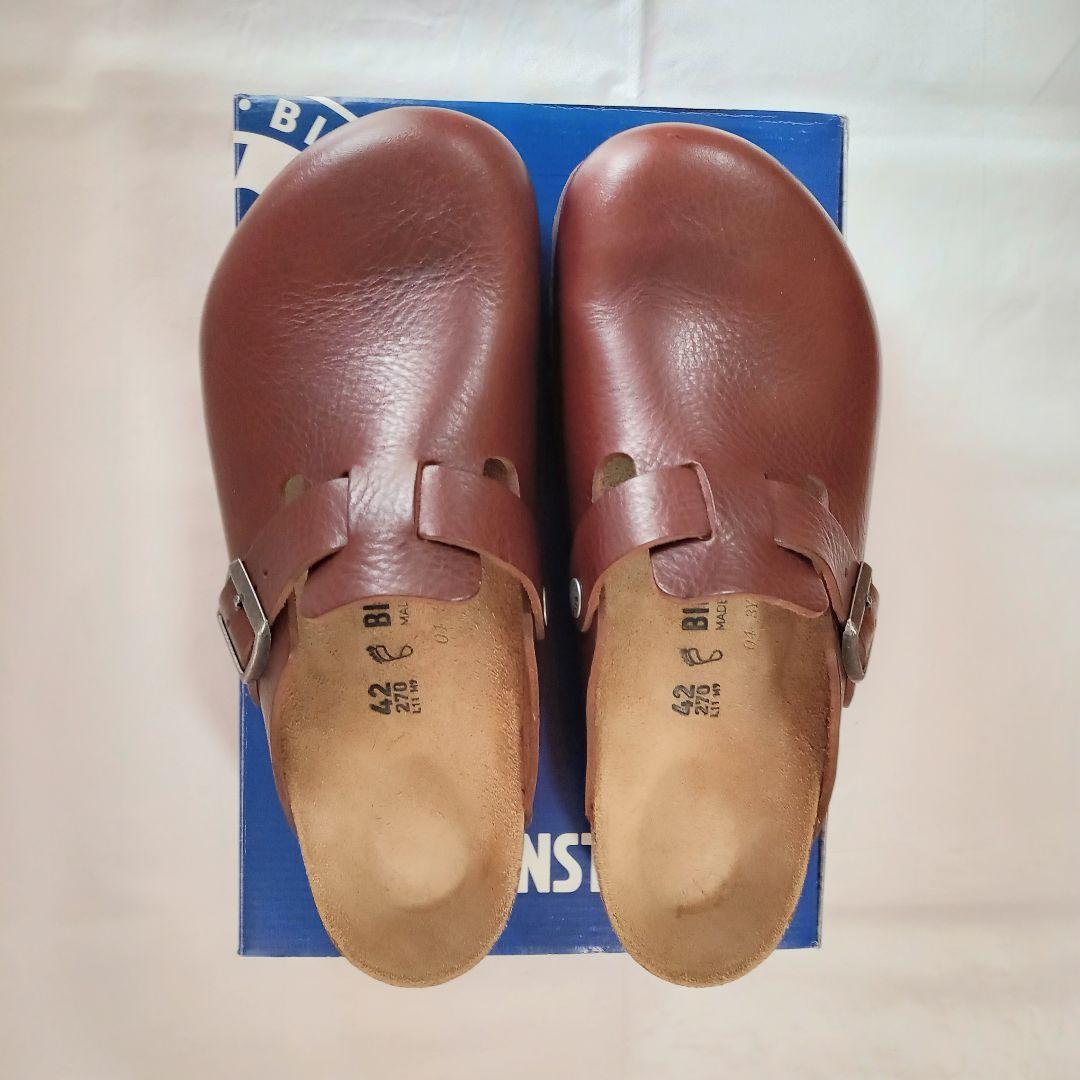 美品【ビルケンシュトック ボストン 】EU42 / JP27cm（レギュラー巾）