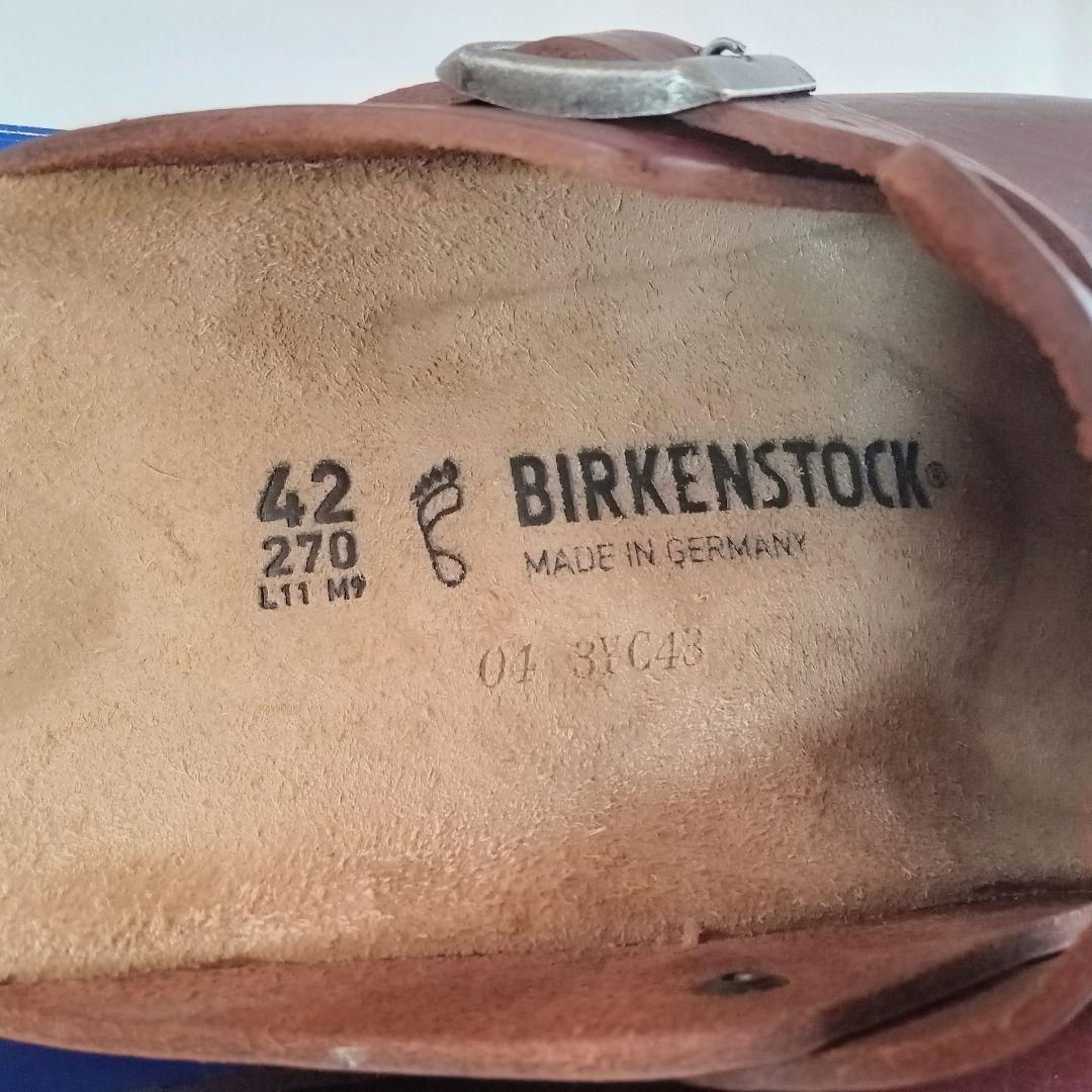 美品【ビルケンシュトック ボストン 】EU42 / JP27cm（レギュラー巾）