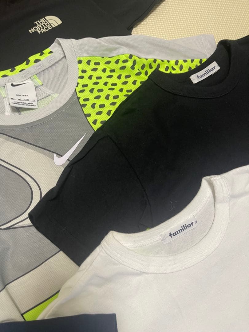 男の子　シャツ　おまとめ　130 ファミリア ノースフェイス　ラルフモンベル