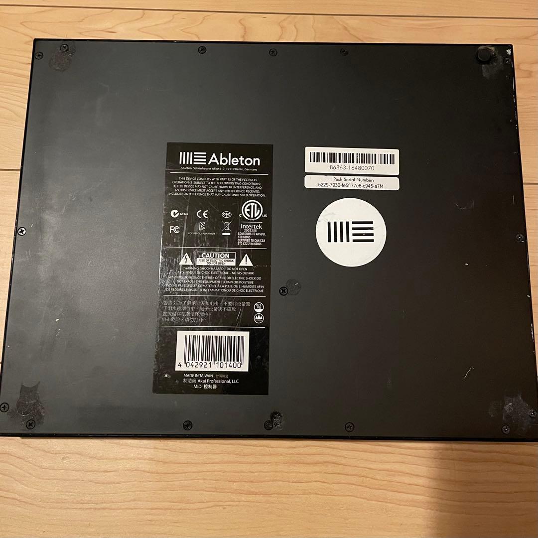 ABLETON Push 1 Live コントローラー 動作OK