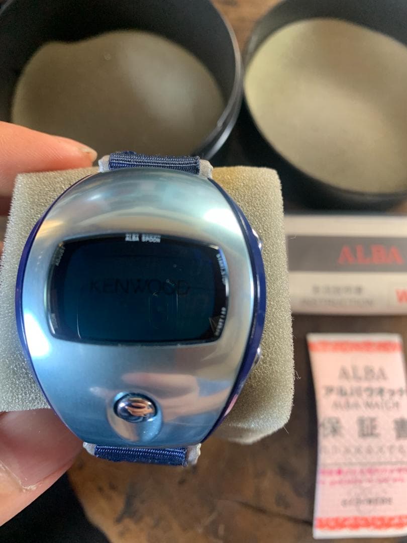 97年未使用美品 SEIKO ALBA KENWOOD W671 動作確認済
