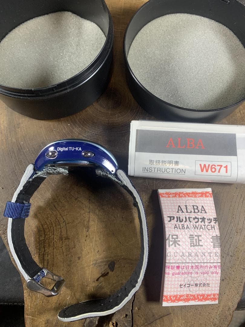 97年未使用美品 SEIKO ALBA KENWOOD W671 動作確認済