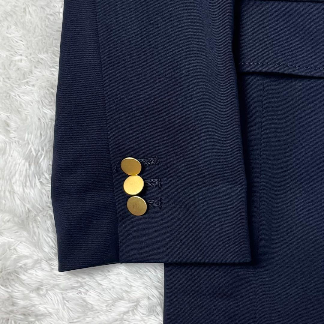 【良品】Spick & Span ドライツイルダブルブレストジャケット　金ボタン