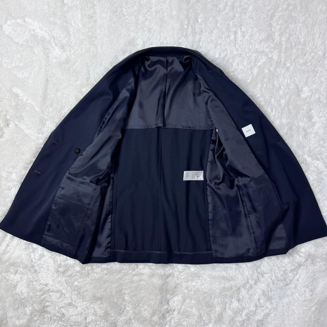 【良品】Spick & Span ドライツイルダブルブレストジャケット　金ボタン