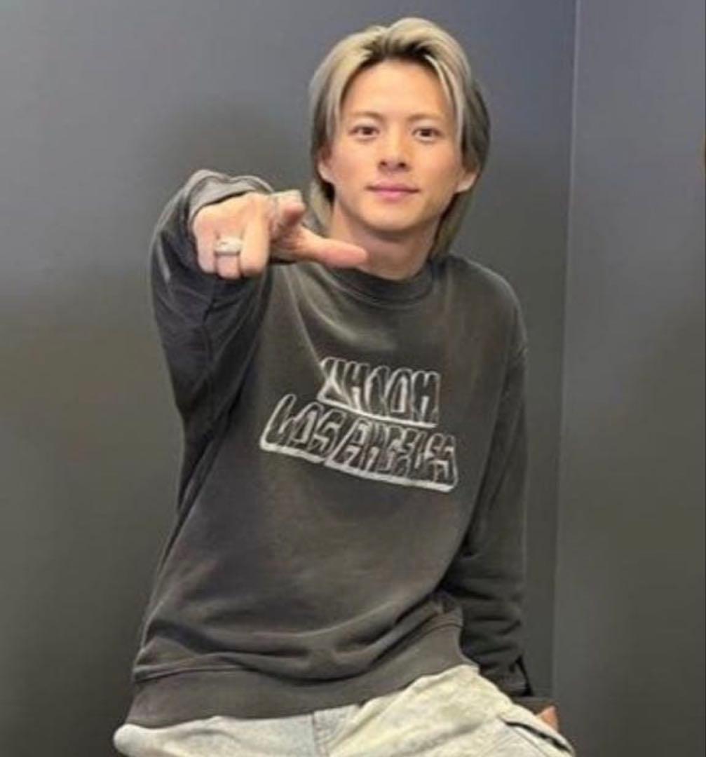 UNION STRIKE CREW スウェット 平野紫耀着用