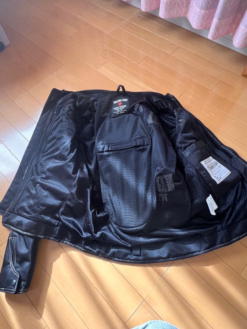 YELLOW CORN バイクジャケット メッシュ裏地