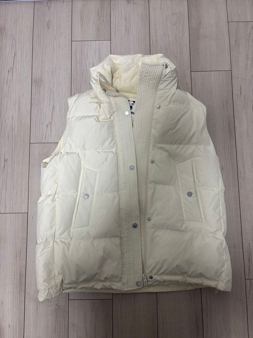 百足着用ダウンベストスウェットセット