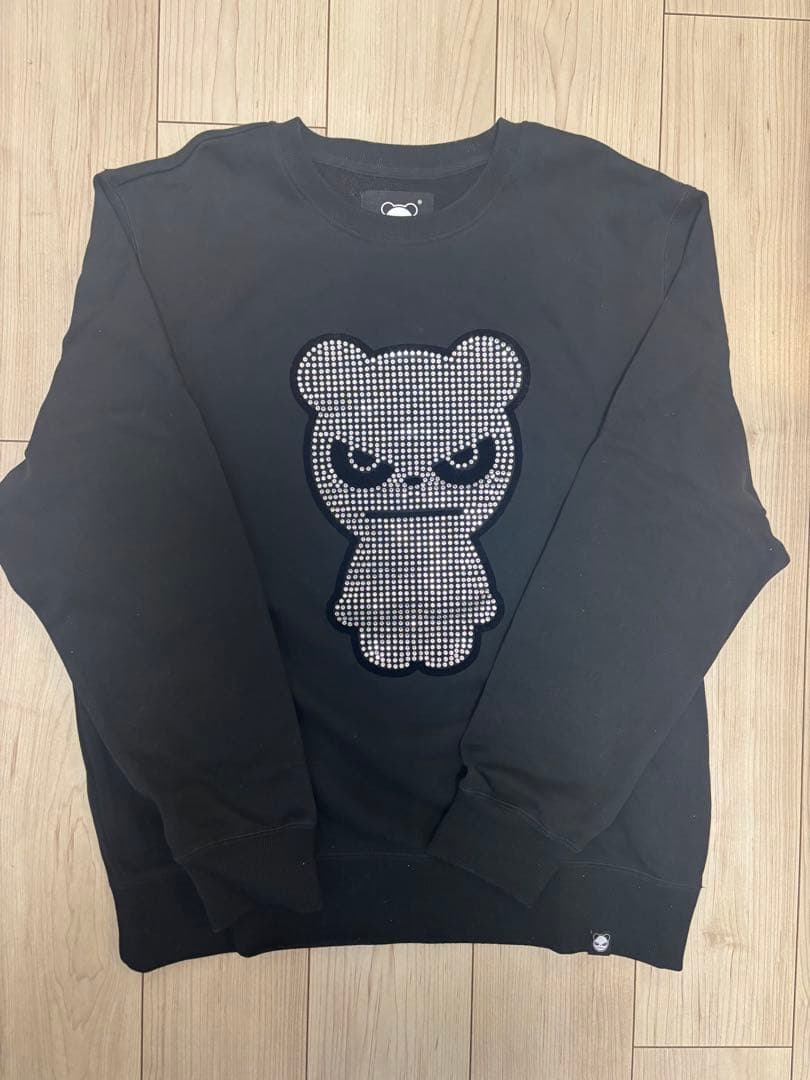 百足着用ダウンベストスウェットセット