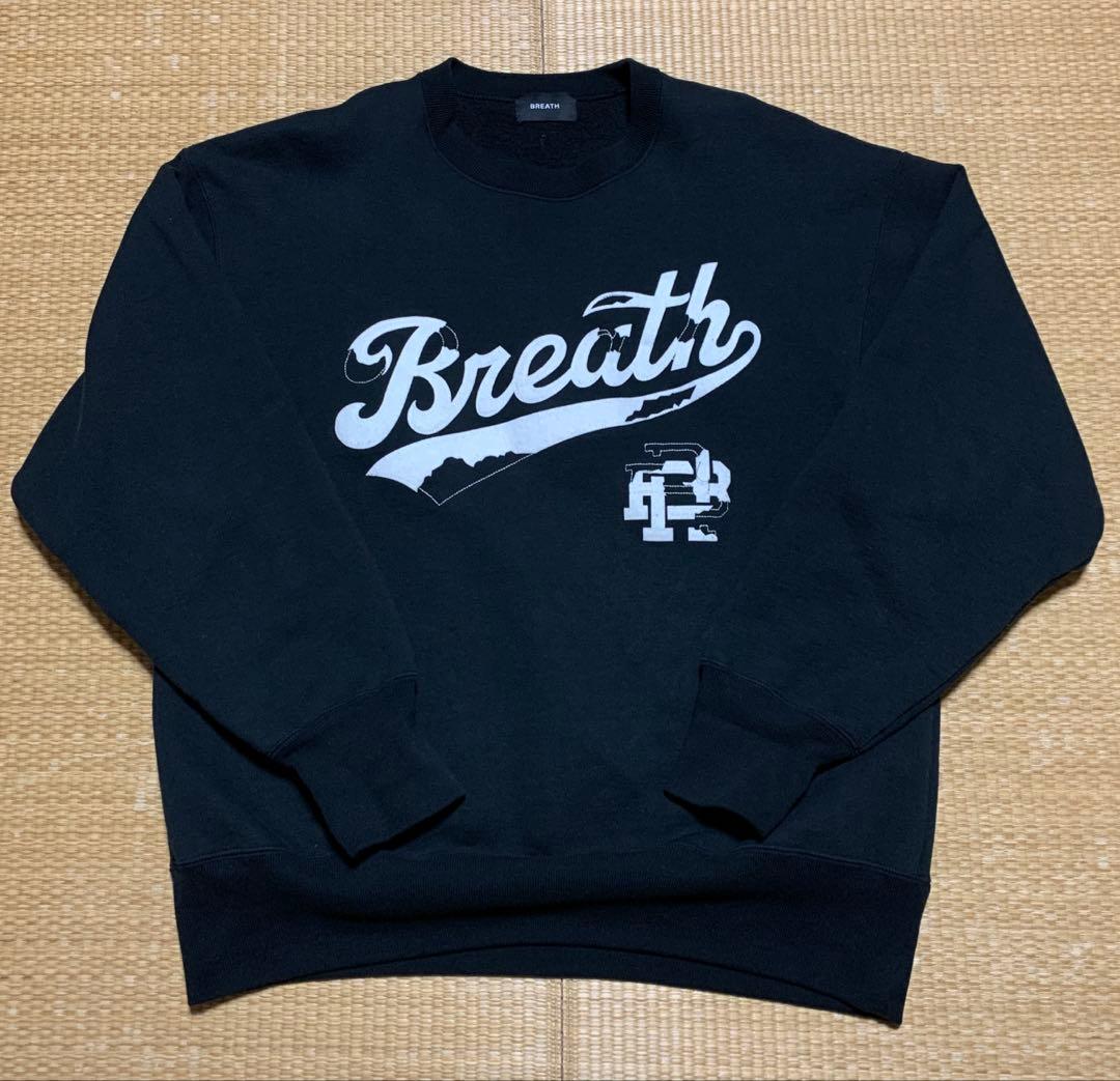 【BADHOP着用】 BREATH LOGO CREW SWEAT