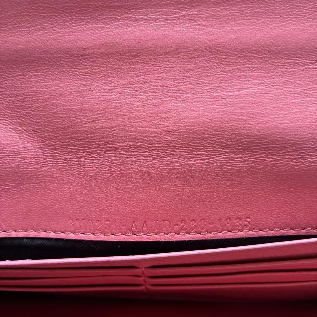 FENDI ピンクレザー 長財布　箱付き