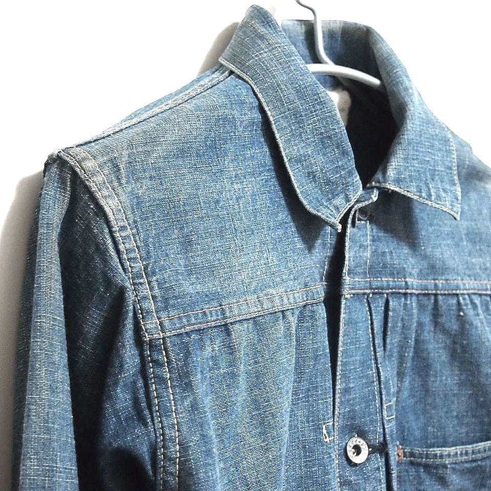 SUGAR CANE　1st　赤耳　シンチバック　砂糖黍 デニム ジャケット