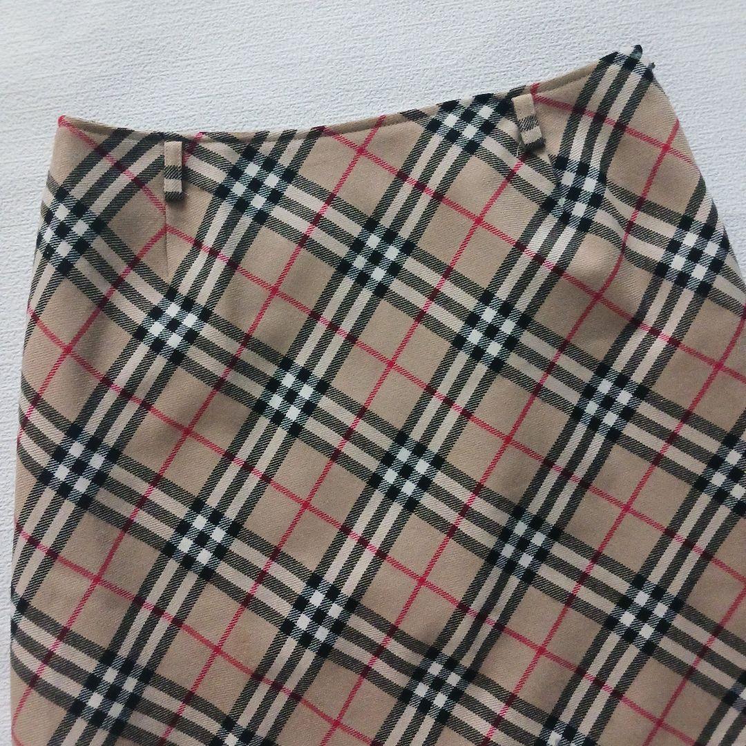 バーバリー ミニスカート タイトスカート ノバチェック サイズ38