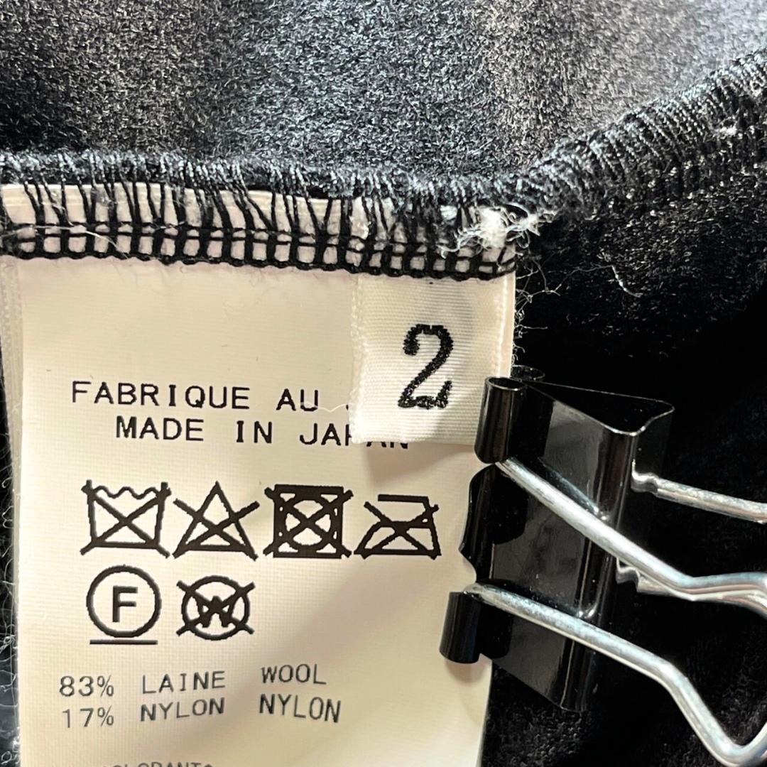 ✨極美品✨Yohji Yamamoto ウール スカート ラップパンツ 黒 M