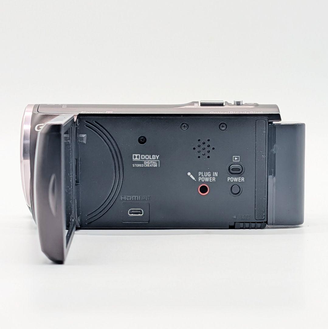 【極美品】SONY Handycam HDR-CX390 ボルドーブラウン