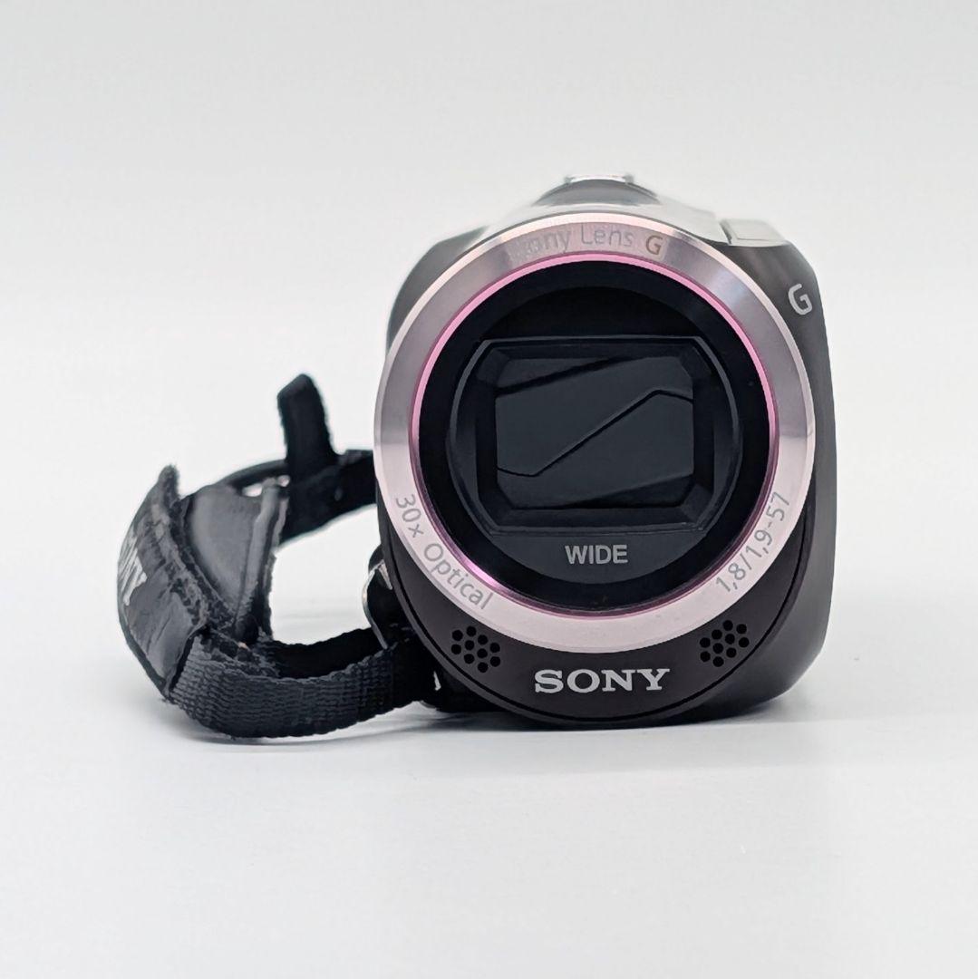 【極美品】SONY Handycam HDR-CX390 ボルドーブラウン