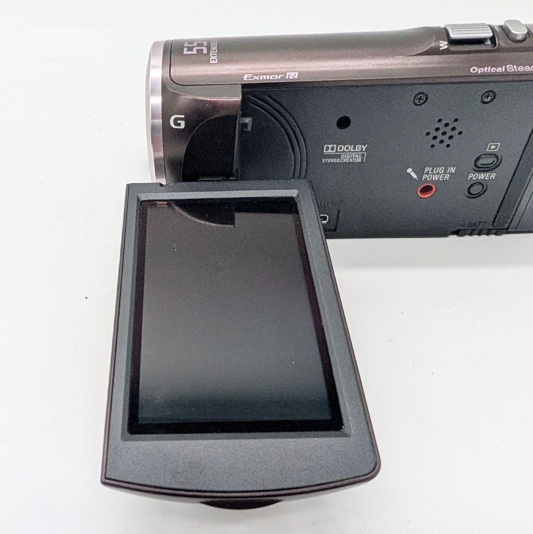 【極美品】SONY Handycam HDR-CX390 ボルドーブラウン