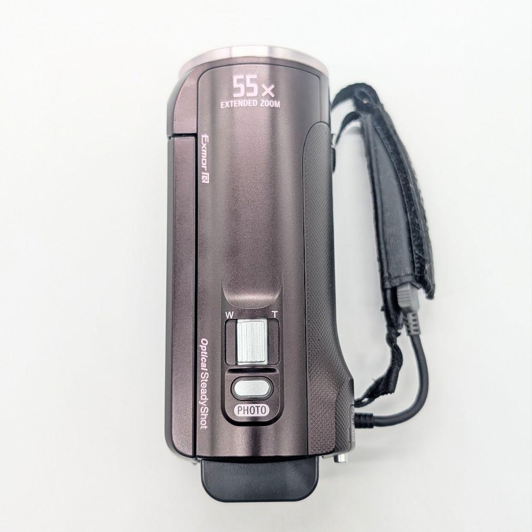【極美品】SONY Handycam HDR-CX390 ボルドーブラウン