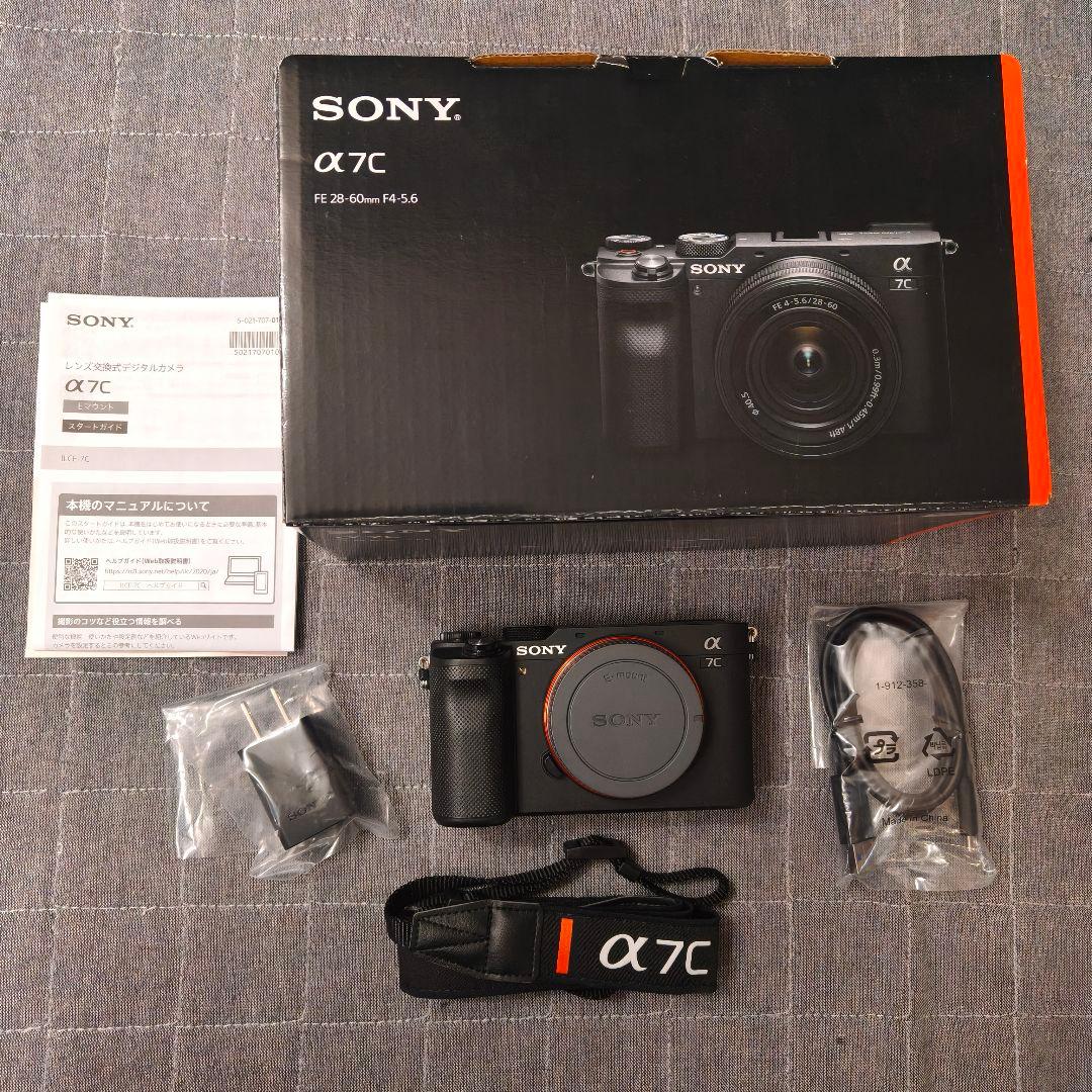 美品 SONY α7c【シャッター回数2491】 ILCE-7C (S) ボディ