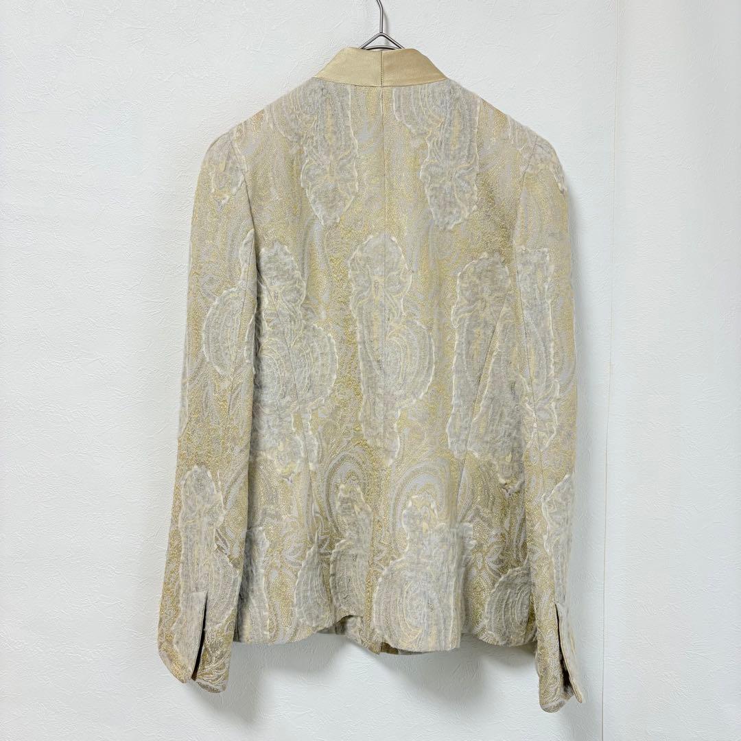 HIROKO KOSHINO テーラードジャケット　L ペイズリージャガード