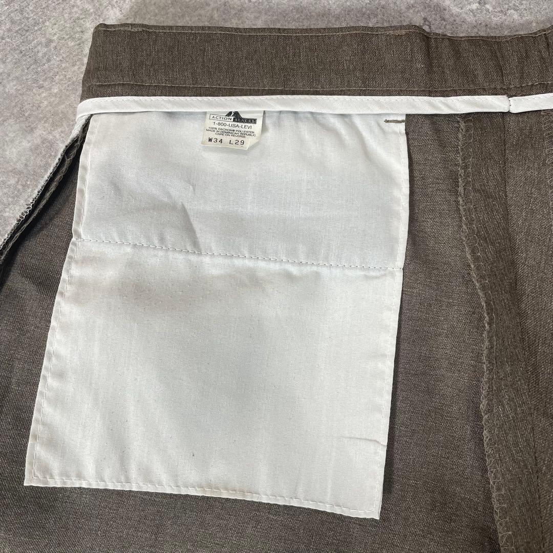 90s Levi's ACTION SLACKS W34 スラックス