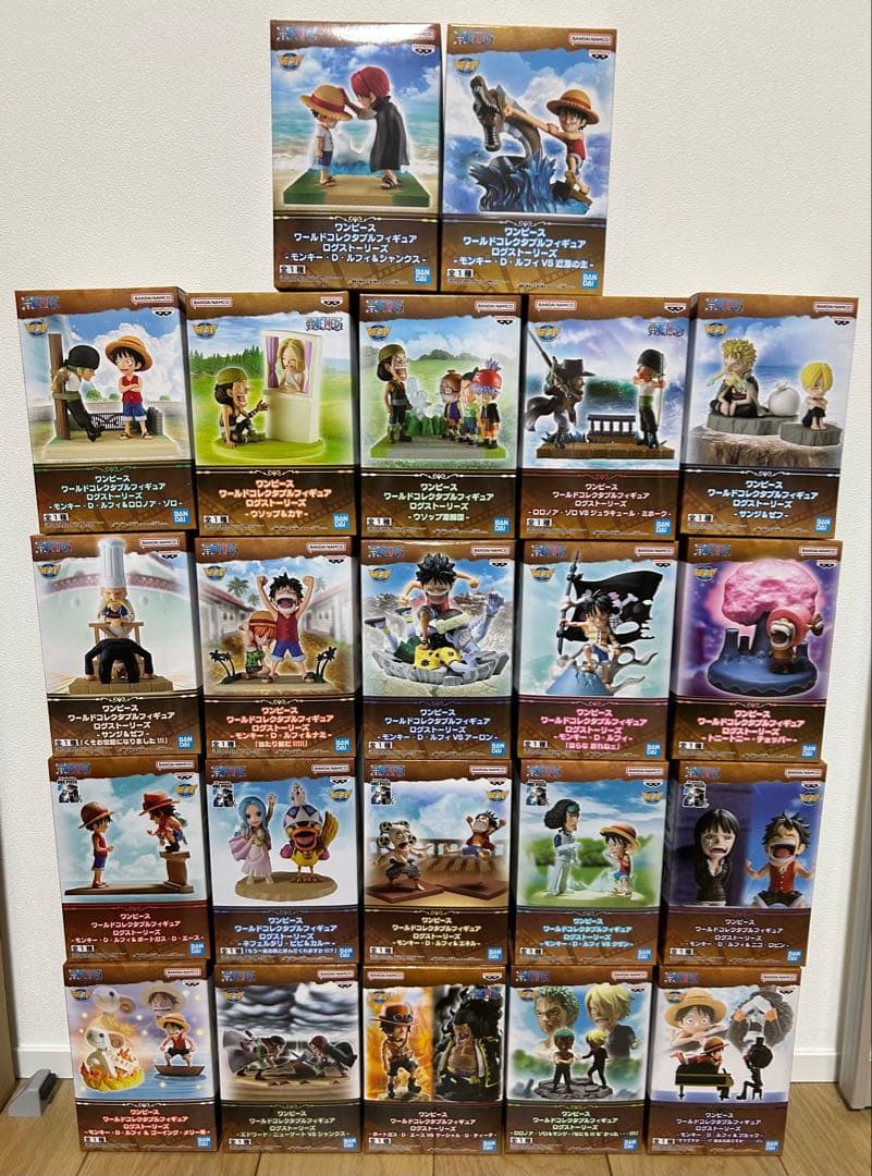 【22個・コンプリートセット】ワンピース　ワーコレ　ログストーリーズ　まとめ売り