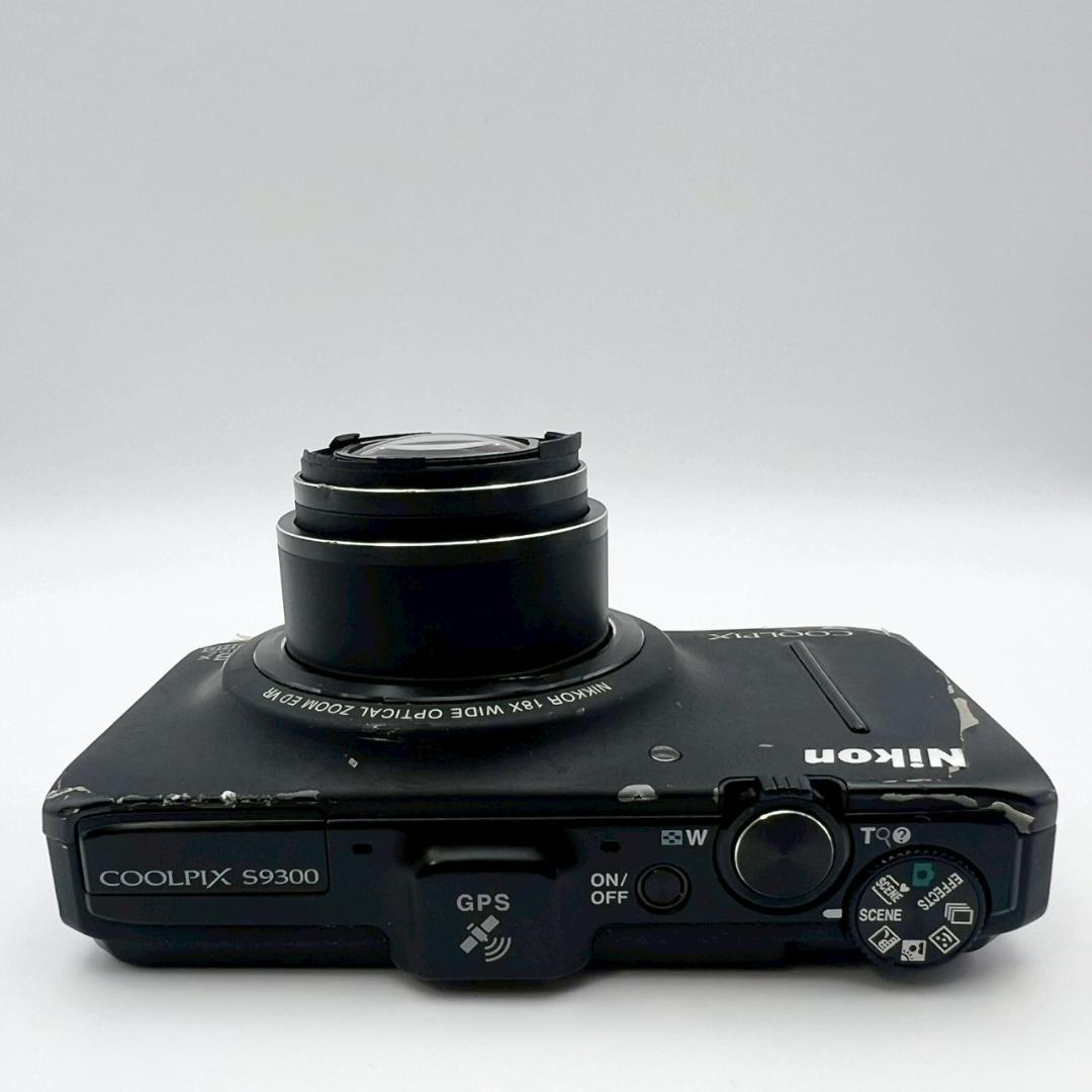 【動作品】Nikon COOLPIX S9300 コンデジ ブラック 動作確認済